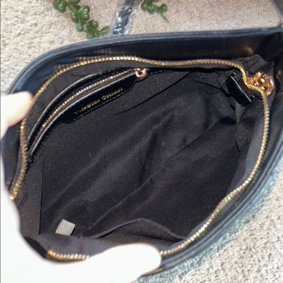 NWT Valentino Black Quilted Women's Bag - Picture 9 of 16